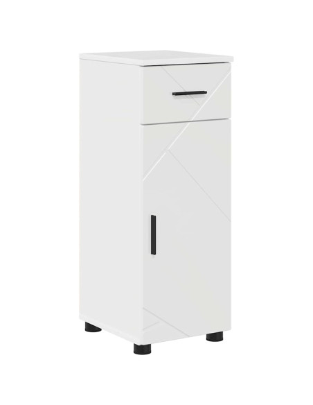 Set di mobili per il bagno 5 pcs Bianco lucido 61 x 35 x 64 cm