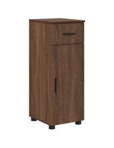 Set di mobili per il bagno 5 pcs Rovere marrone 61 x 35 x 64 cm