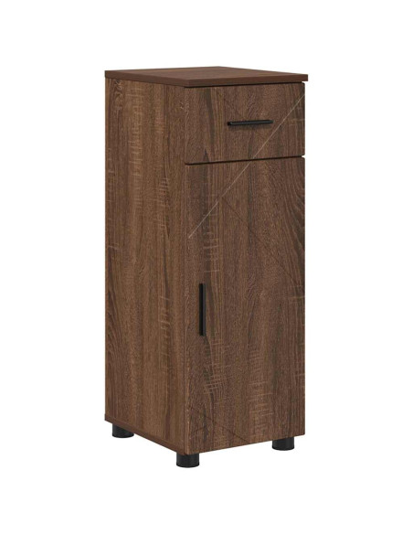 Set di mobili per il bagno 5 pcs Rovere marrone 61 x 35 x 64 cm