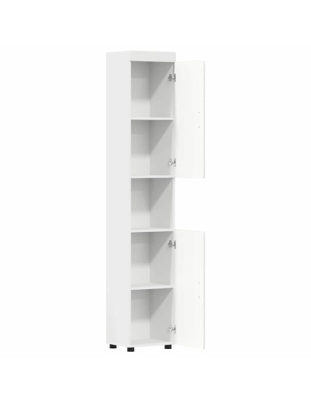 Mobile da Bagno con porta TULUM Bianco 37 x 31.5 x 203 cm