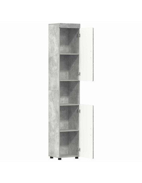 Mobile da Bagno TULUM Grigio cemento 37 x 31.5 x 203 cm