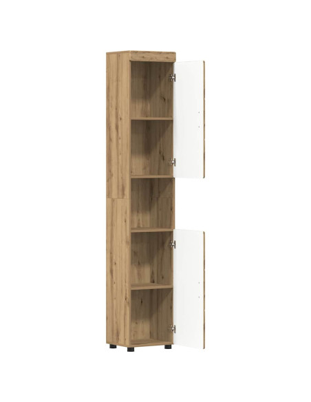 Set di Armadi da Bagno TULUM Rovere artigianale