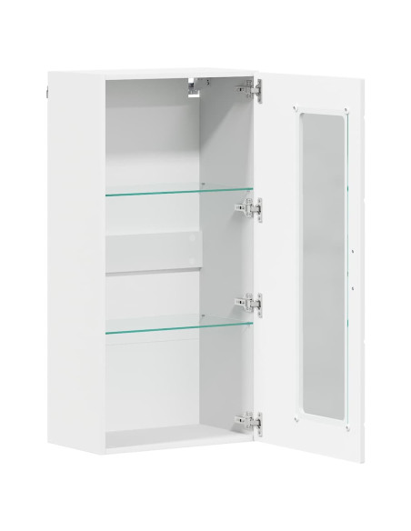 Mobile a muro Bianco 55 x 29 x 100 cm Legno multistrato