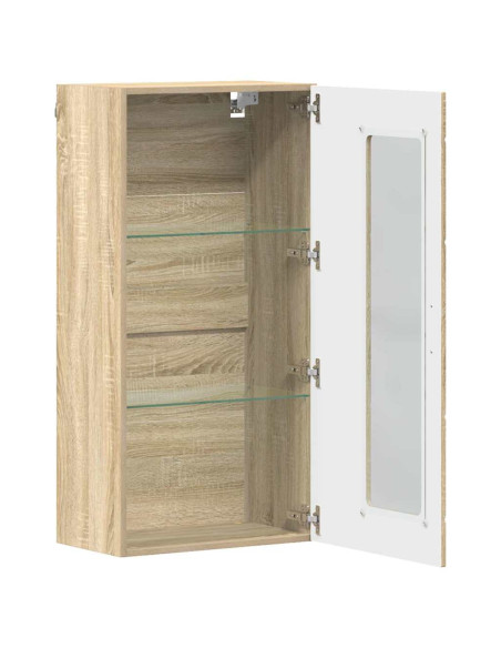 Mobile a muro rovere sonoma 55 x 29 x 100 cm Legno multistrato