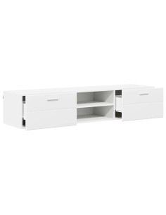 Mobile TV Bianco 150 x 39 x 30 cm Legno multistrato
