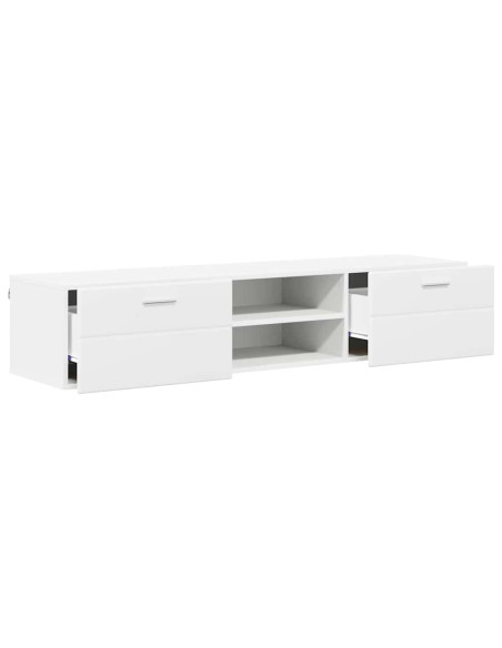 Mobile TV Bianco 150 x 39 x 30 cm Legno multistrato