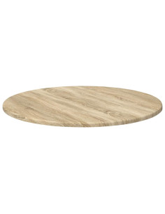 Piano del tavolo rovere sonoma Ø 60 x 1,5 cm Legno multistrato