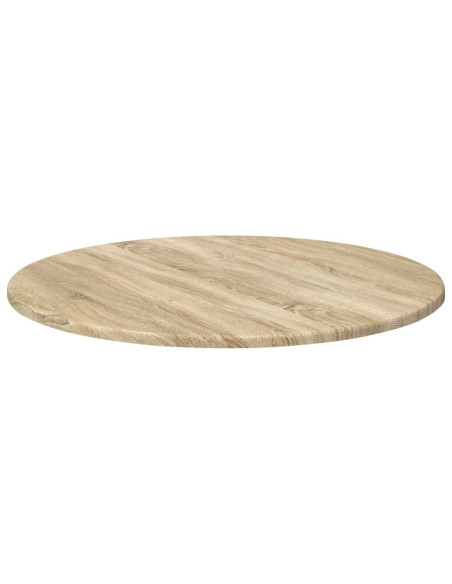 Piano del tavolo rovere sonoma Ø 60 x 1,5 cm Legno multistrato