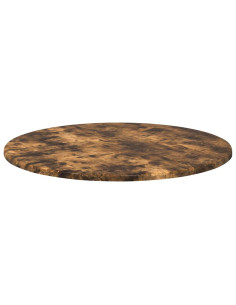 Piano del tavolo Rovere fumo Ø 60 x 1,5 cm Legno multistrato
