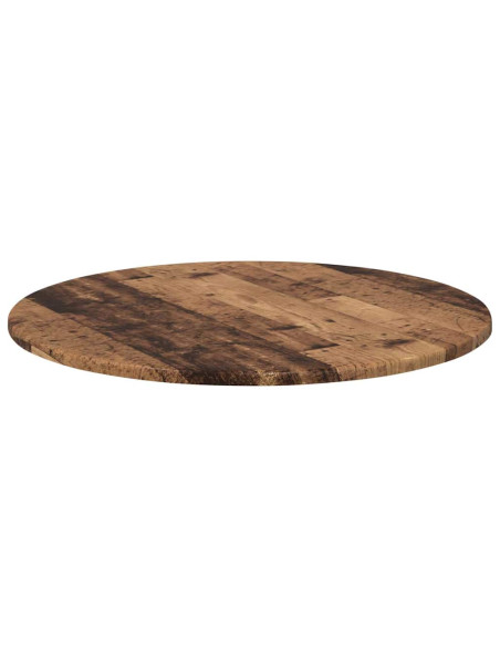Piano del tavolo Legno vecchio Ø 60 x 1,5 cm Legno multistrato