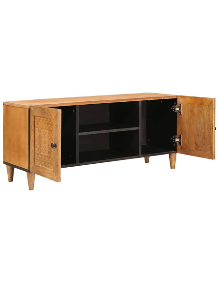 Mobile TV con lo scaffale Marrone chiaro 105 x 33 x 46 cm