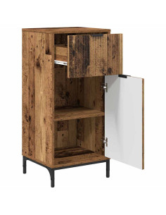 Mobile da Bagno con cassetto Legno vecchio 39.5 x 36 x 88 cm