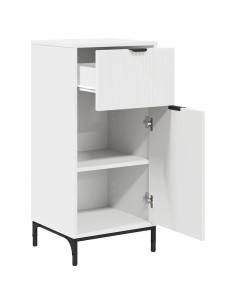 Mobile da Bagno Bianco 39.5 x 36 x 88 cm Legno multistrato