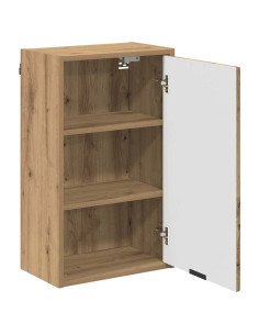 Mobile da Bagno con porta rovere artigianale 39 x 23.5 x 65 cm