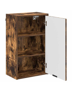 Mobile da Bagno Rovere fumo 39 x 23.5 x 65 cm Legno multistrato
