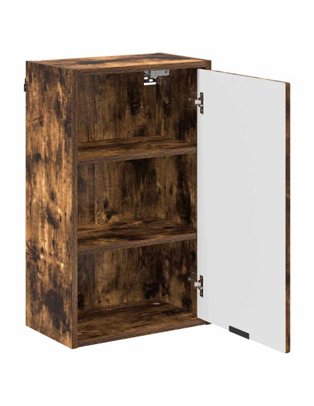 Mobile da Bagno Rovere fumo 39 x 23.5 x 65 cm Legno multistrato