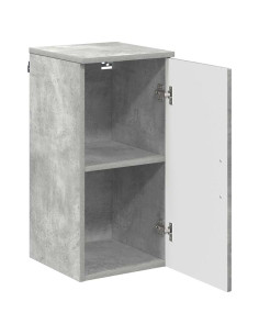 Mobile da Bagno con porta Grigio cemento 30 x 31.5 x 61 cm
