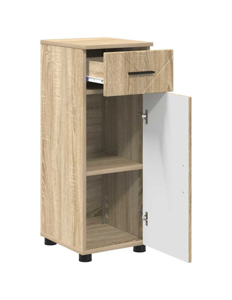 Mobile da Bagno rovere sonoma 30 x 35 x 80 cm Legno multistrato