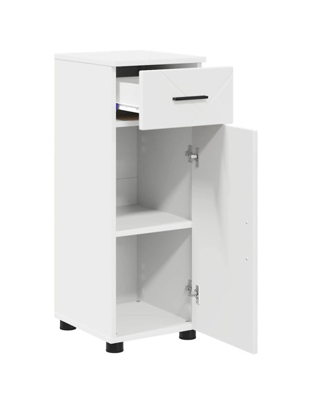 Mobile da Bagno Bianco 30 x 35 x 80 cm Legno multistrato