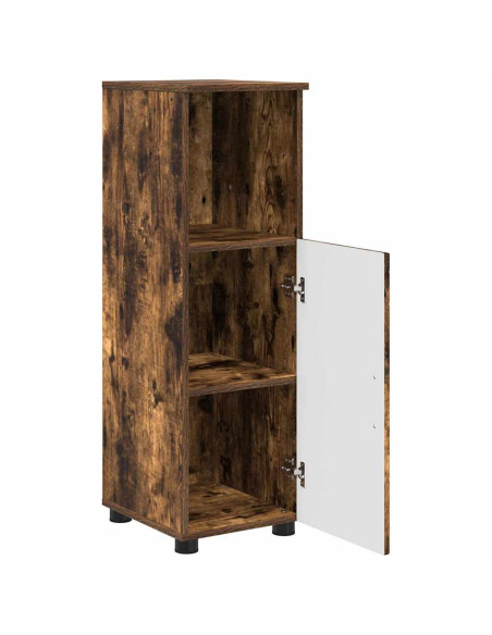 Mobile da Bagno Rovere fumo 30 x 35 x 95 cm Legno multistrato