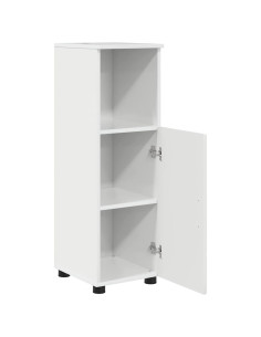 Mobile da Bagno Bianco lucido 30 x 35 x 95 cm Legno multistrato