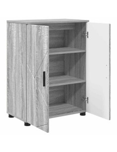 Mobile da Bagno Grigio sonoma 60 x 35 x 80 cm Legno multistrato