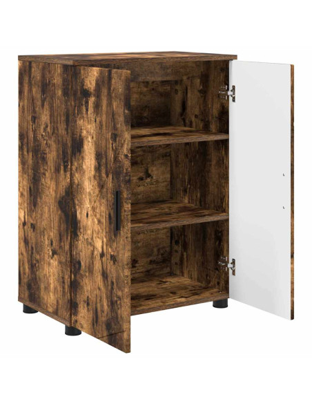 Mobile da Bagno Rovere fumo 60 x 35 x 80 cm Legno multistrato