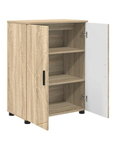 Mobile da Bagno con archiviazione Rovere Sonoma 60 x 35 x 80 cm