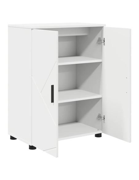 Mobile da Bagno con archiviazione Bianco 60 x 35 x 80 cm