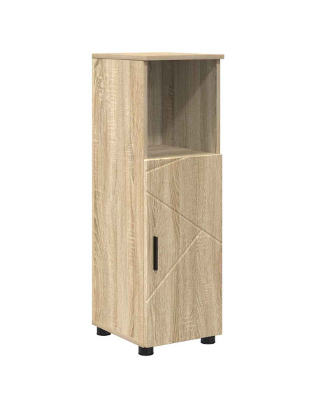 Set di mobili per il bagno 5 pcs rovere sonoma 61 x 35 x 64 cm