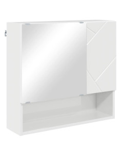 Set di mobili per il bagno 4 pcs Bianco lucido 61 x 35 x 64 cm