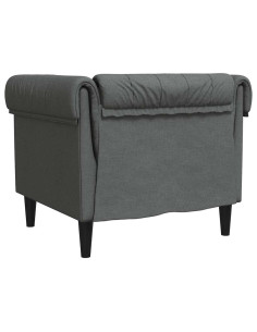 Poltrona Chesterfield Altro Grigio scuro 78.5 x 74.5 x 74.5 cm