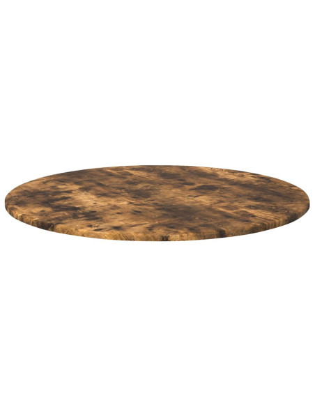 Piano del tavolo Rovere fumo 80 x 80 x 1.5 cm Legno multistrato