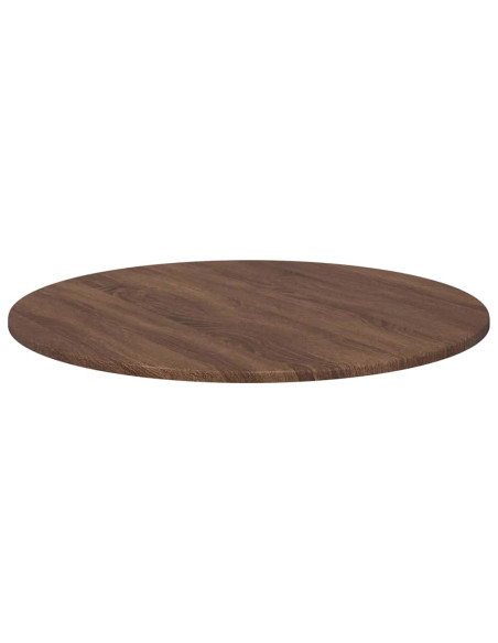 Piano del tavolo Rovere marrone 70 x 70 x 1.5 cm