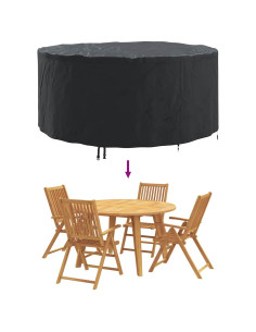 Copertura per mobili da esterno 200 x 200 x 105 cm Tessuto 600D