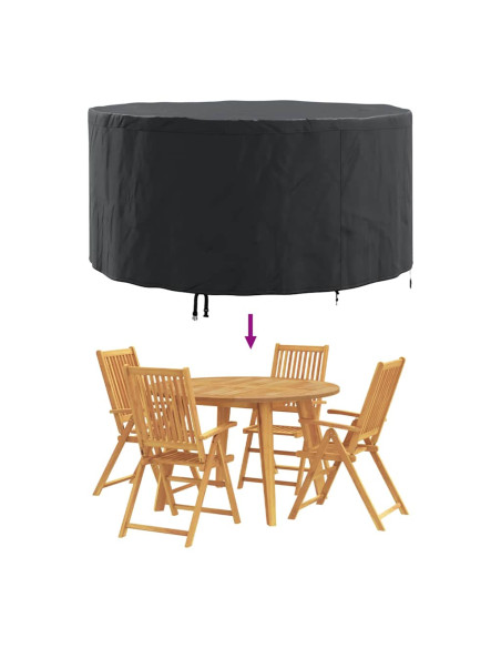 Copertura per mobili da esterno 182 x 182 x 85 cm Tessuto 420D
