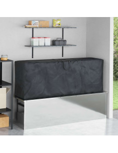 Borsa da Stoccaggio Outdoor Nero 200 x 60 x 75 cm Tessuto 210D
