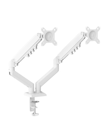 SUPPORT.MONITOR 2 BRACCI TOP BIANCO