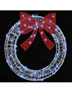 Ghirlanda con luci a strisce a LED Bianco freddo 75 cm Acrilico