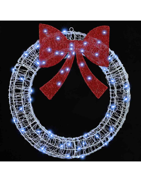 Ghirlanda con luci a strisce a LED Bianco freddo 75 cm Acrilico