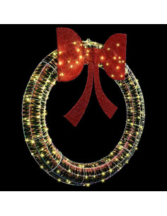 Ghirlanda con 150 LED Bianco caldo 120 cm PET