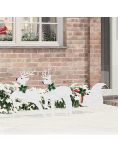 Renne LED 3 pcs Bianco Freddo Tessuto