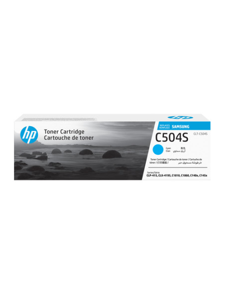 Samsung Cartuccia toner ciano originale HP CLT-C504S