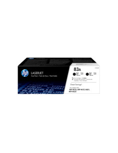 HP Confezione doppia di cartucce toner originali nero 83A LaserJet