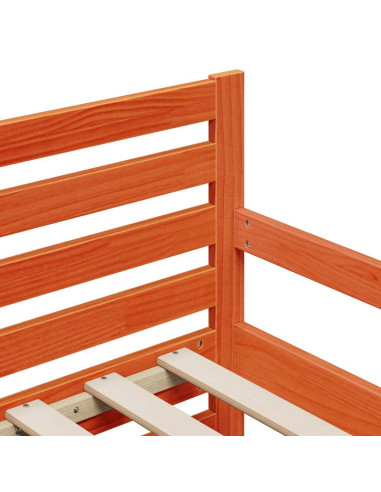 Letto Estensibile per Bambini Cera marrone 80 x 130 / 165 / 200 cm