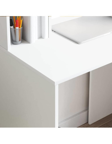 Scrivania Bianco 91 x 50 x 149 cm Legno multistrato