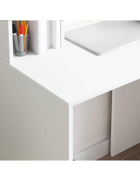 Scrivania Bianco 91 x 50 x 149 cm Legno multistrato