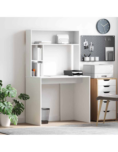 Scrivania Bianco 91 x 50 x 149 cm Legno multistrato