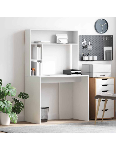 Scrivania Bianco 91 x 50 x 149 cm Legno multistrato