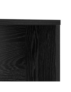 Scrivania Rovere nero 91 x 50 x 149 cm Legno multistrato 2